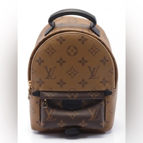 Preloved Louis Vuitton Palm Spring Mini Reverse Monogram Backpack - Picture 1 of 16